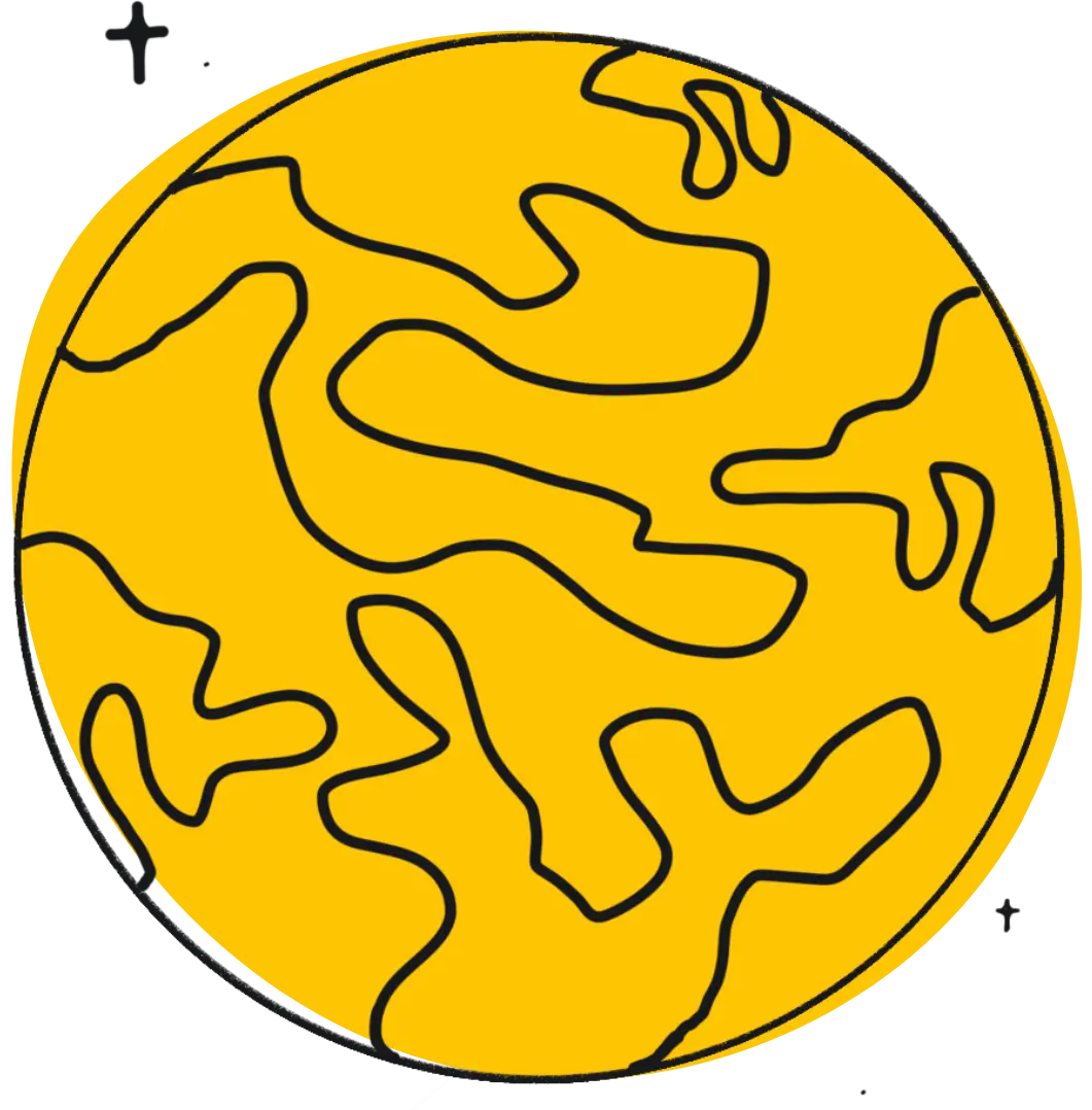 Illustration of globe