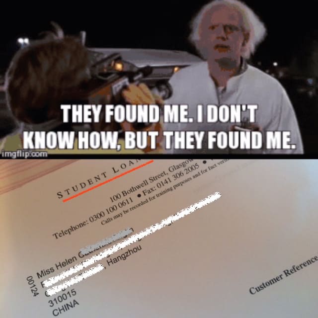 Meme of back to the future quote