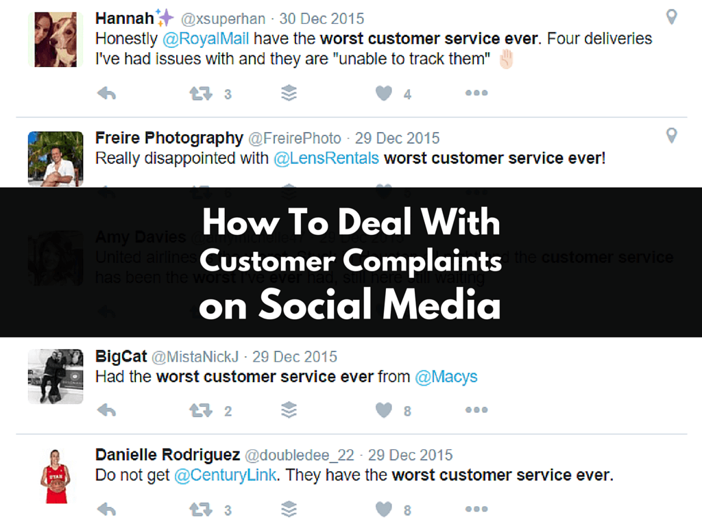 How To Deal With Public Complaints on Social Media
