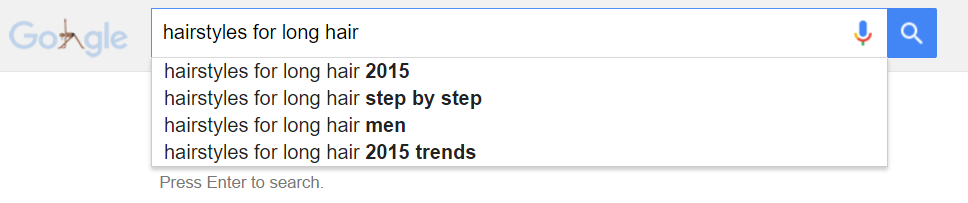 snippet of blog post ideas for hardressers in Google
