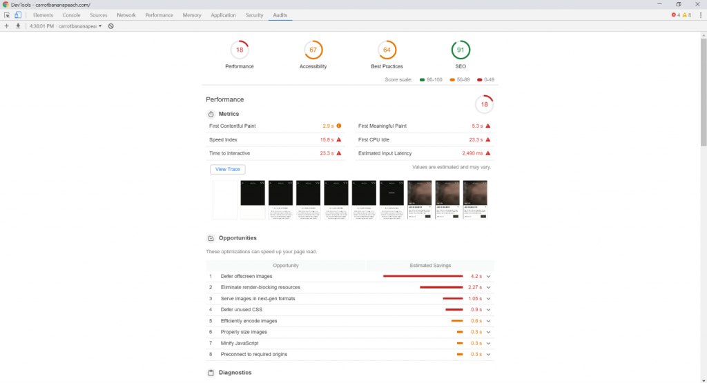 Google Lightspeed screenshot