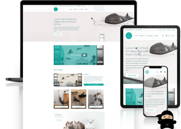 catipilla website build