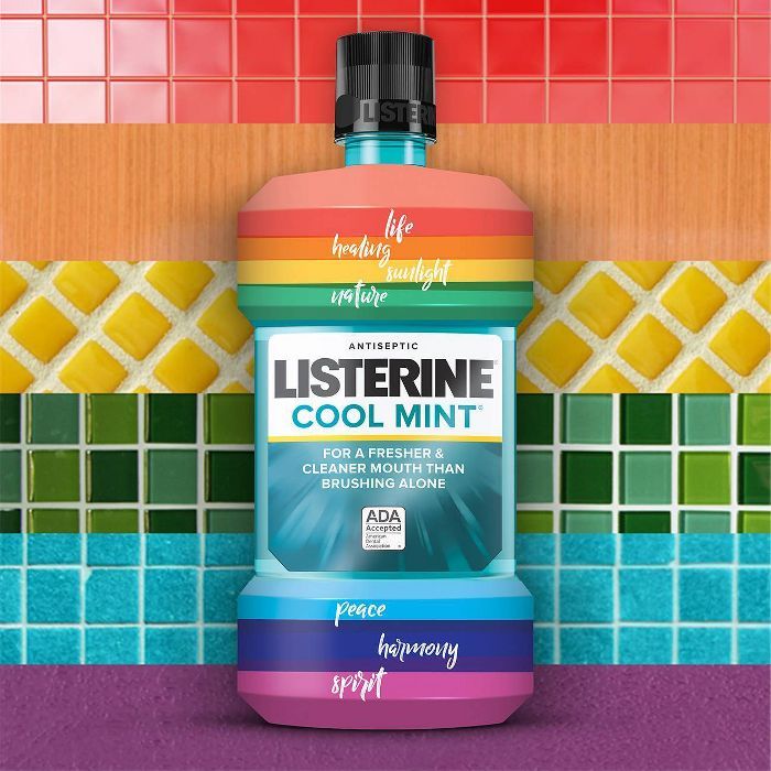 Image of the Listerine pride bottle