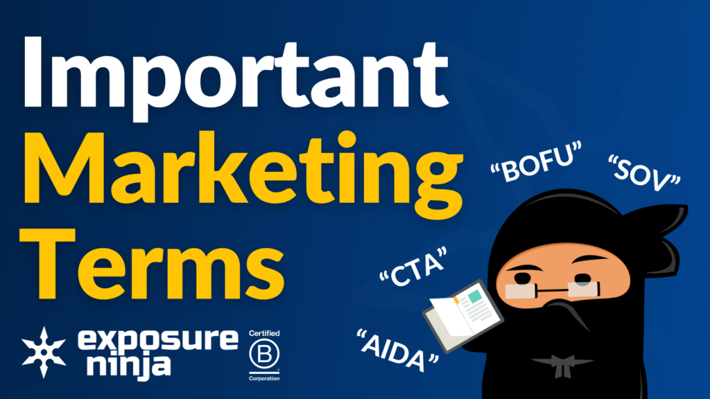 Important Marketing Terms You Should Know