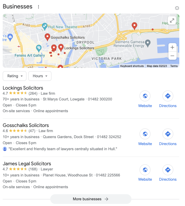 Screenshot of an Thinkplus client featured in a map pack