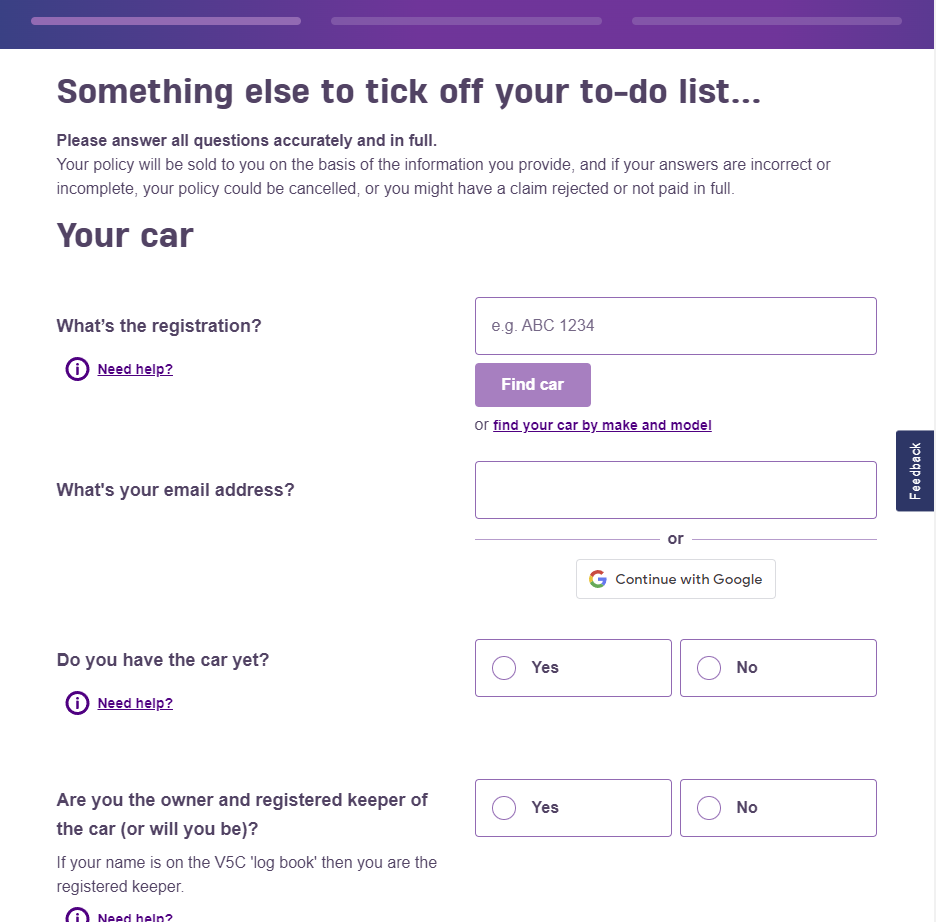 Screenshot of a tool/calculator on the Moneysupermarket website