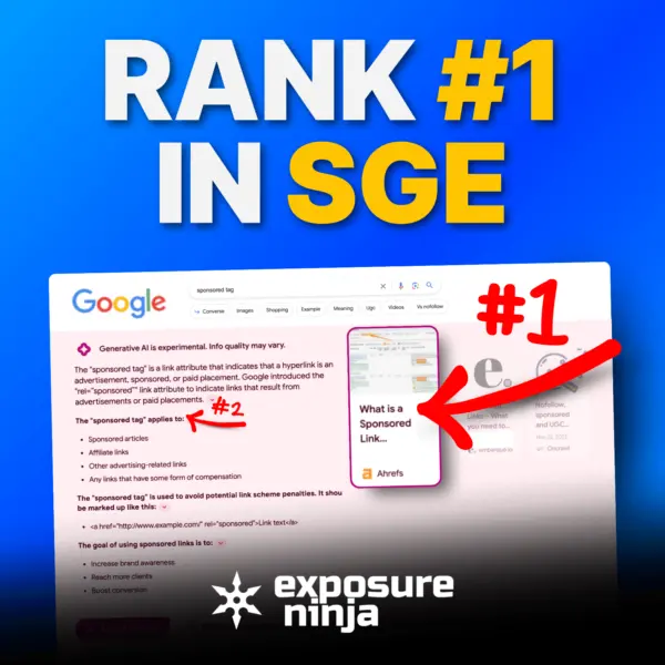 How to Rank in Google’s Search Generative Experience (SGE) (#301)