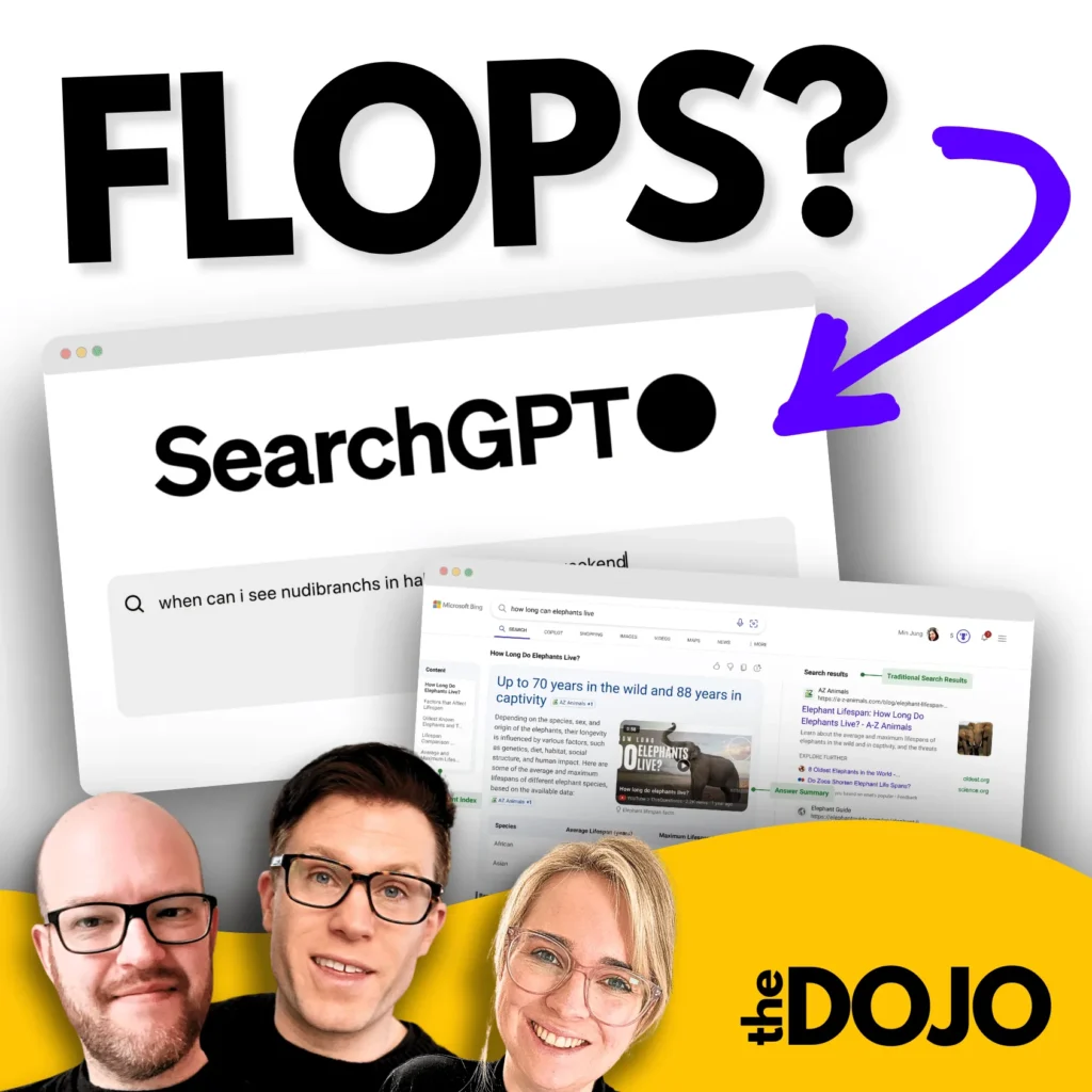 Will SearchGPT and Bing AI Change the Game or Flop? (Dojo #27)