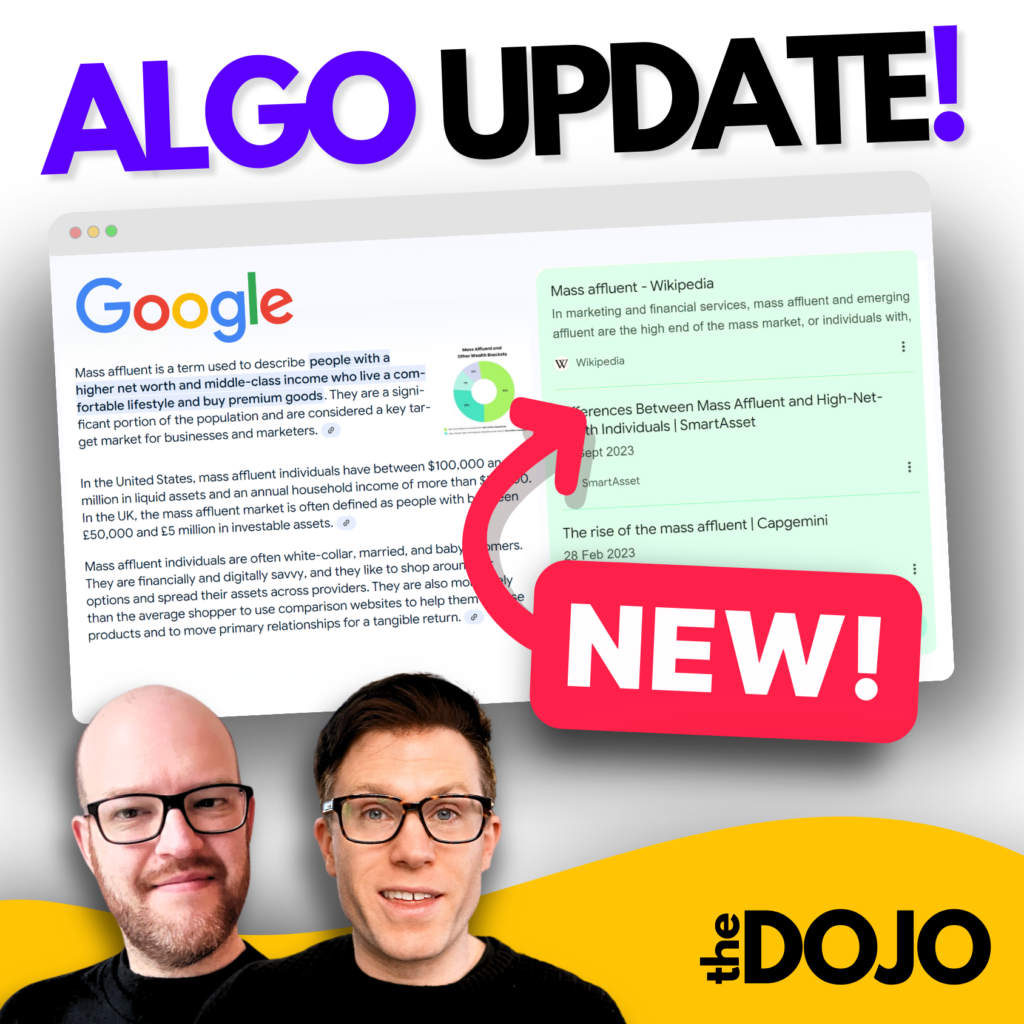 NEW Google Algorithm Update + AI Overviews Hits the UK (Dojo #30)